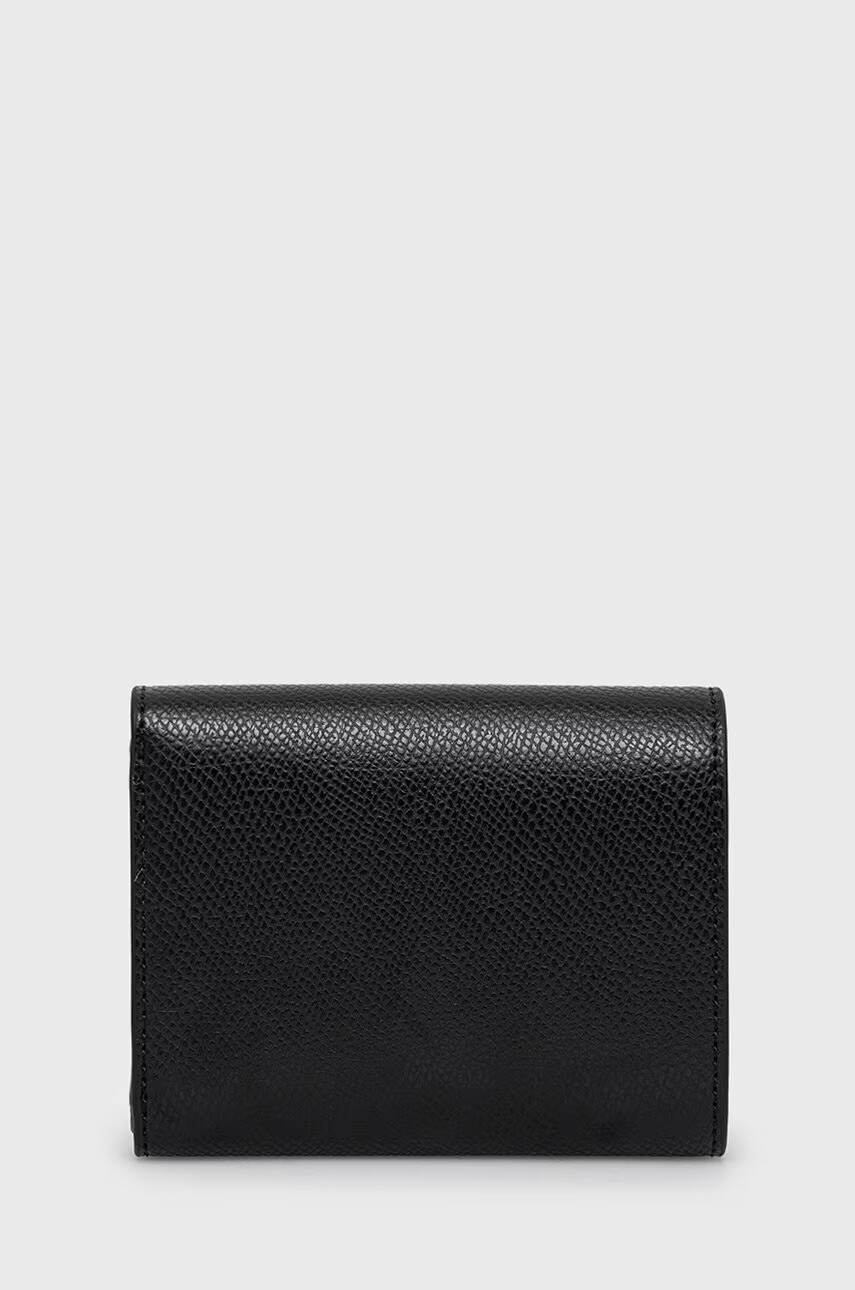 Emporio Armani Портфейл дамски в черно - Pepit.bg