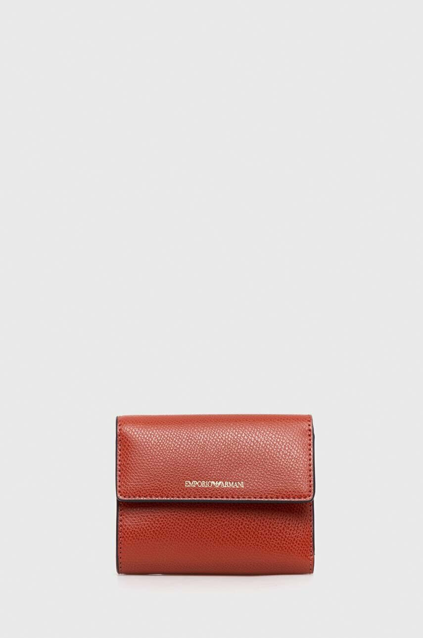 Emporio Armani Портфейл дамски в червено - Pepit.bg