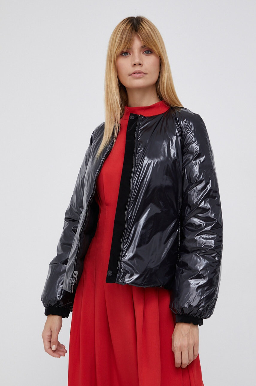 Emporio Armani Пухено яке с две лица - Pepit.bg