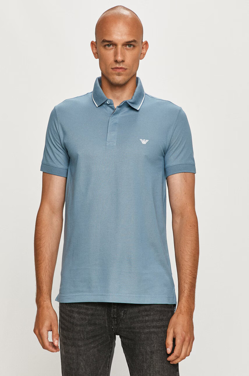Emporio Armani Тениска с яка - Pepit.bg