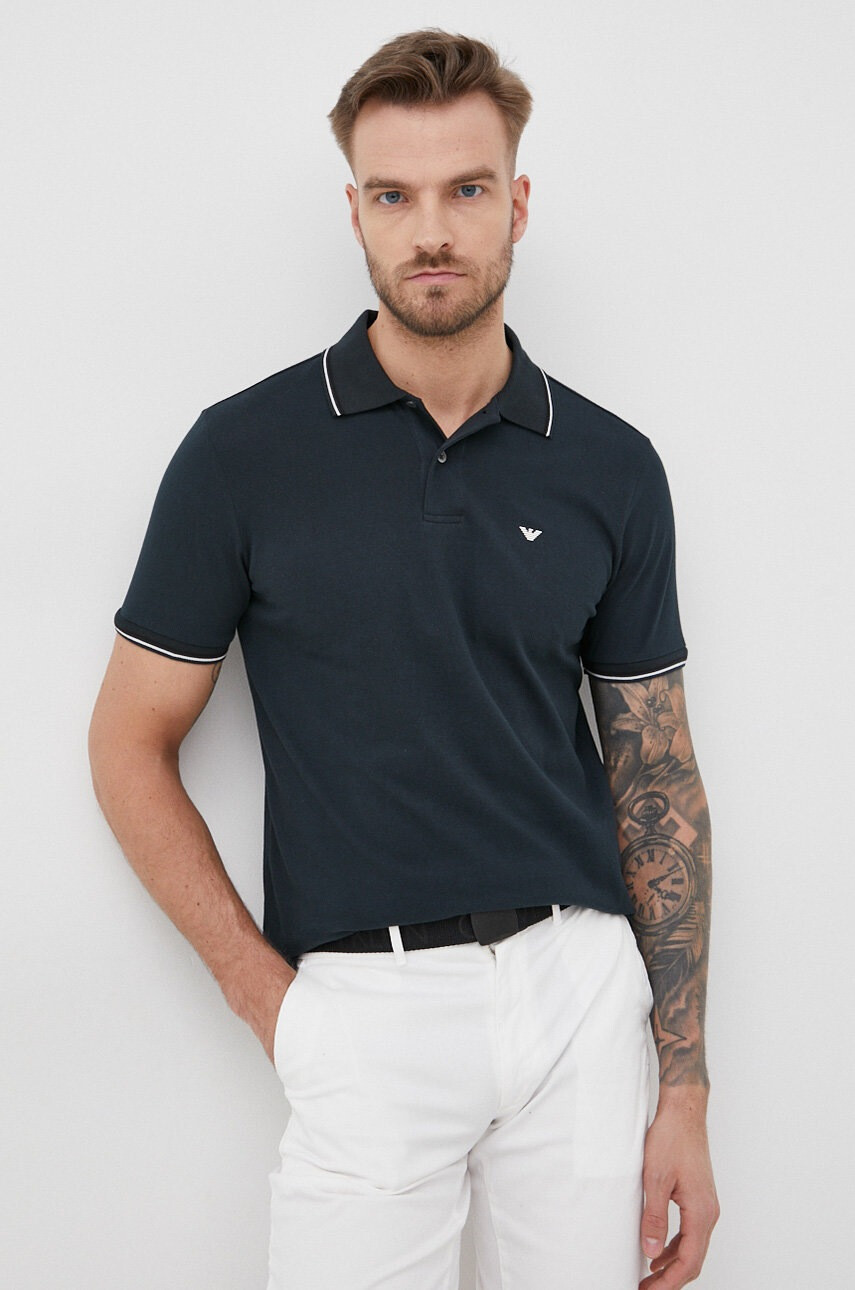 Emporio Armani Тениска с яка - Pepit.bg