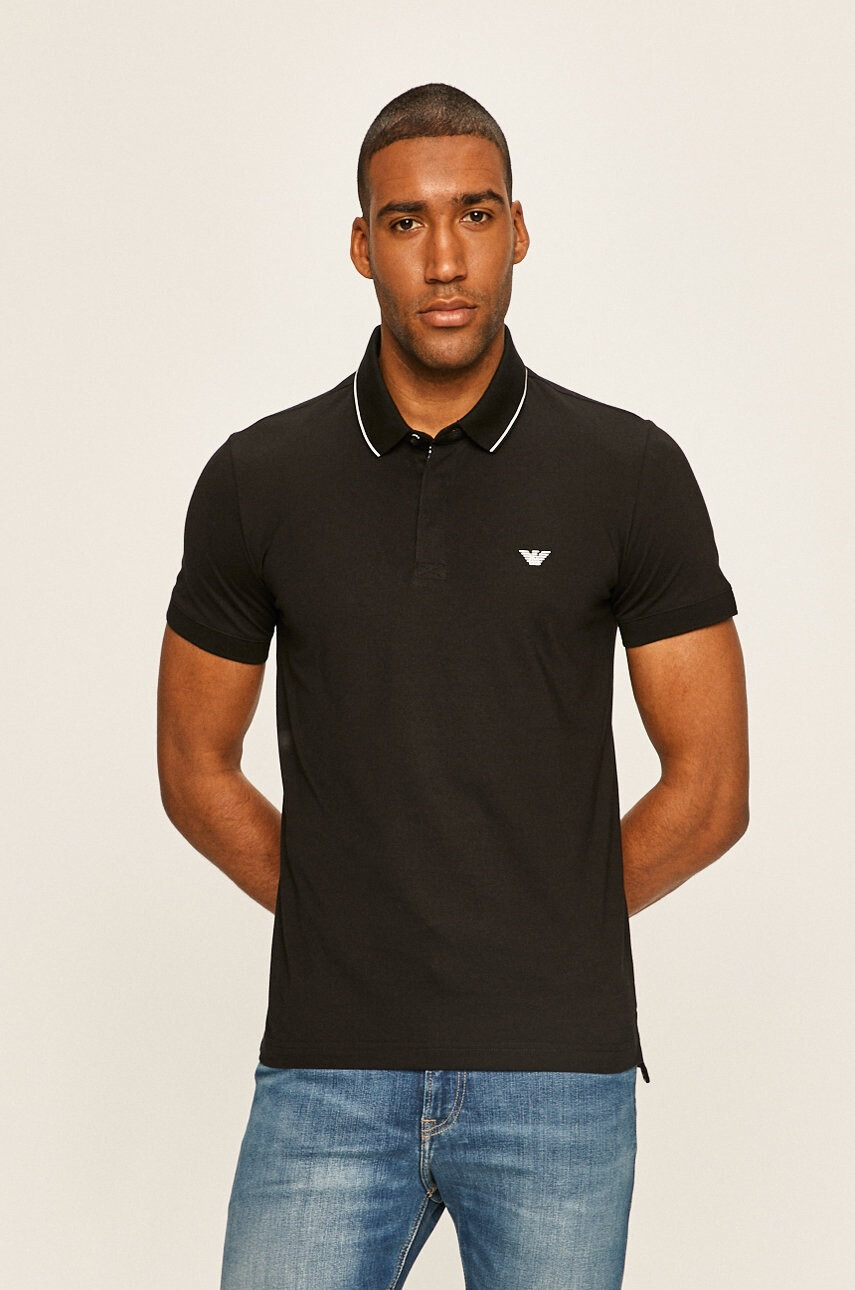 Emporio Armani Тениска с яка - Pepit.bg