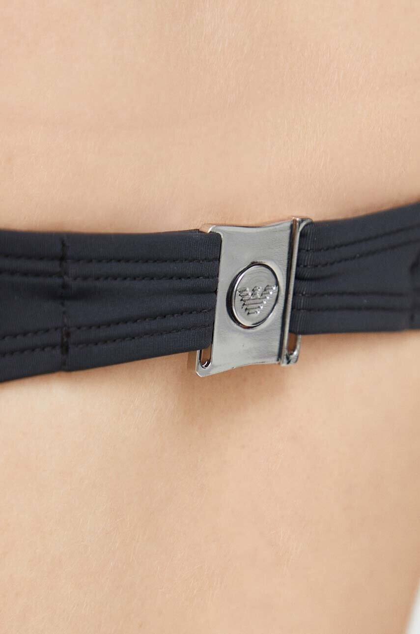 Emporio Armani Underwear Бански от две части в черно с подплатена чашка - Pepit.bg