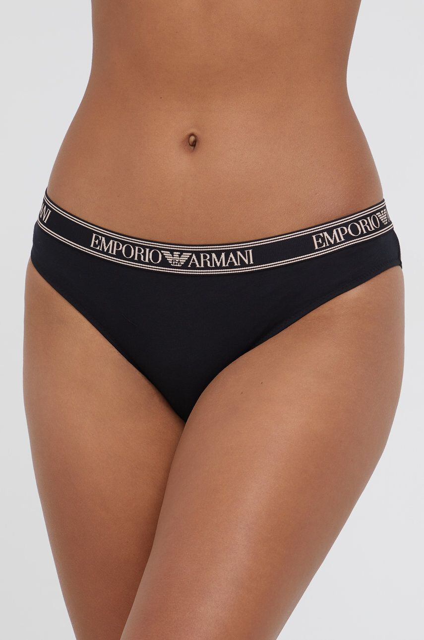 Emporio Armani Underwear Бикини в черно - Pepit.bg