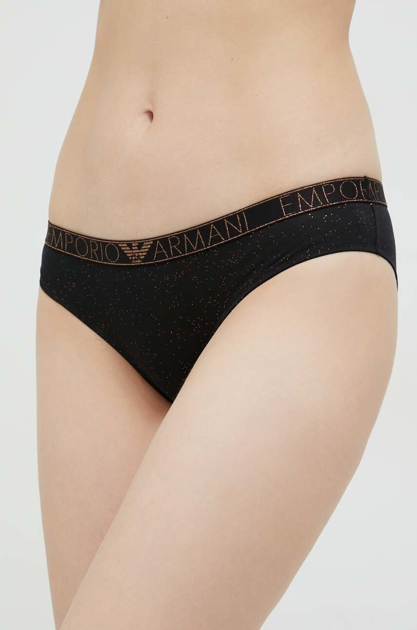 Emporio Armani Underwear Бикини в черно - Pepit.bg