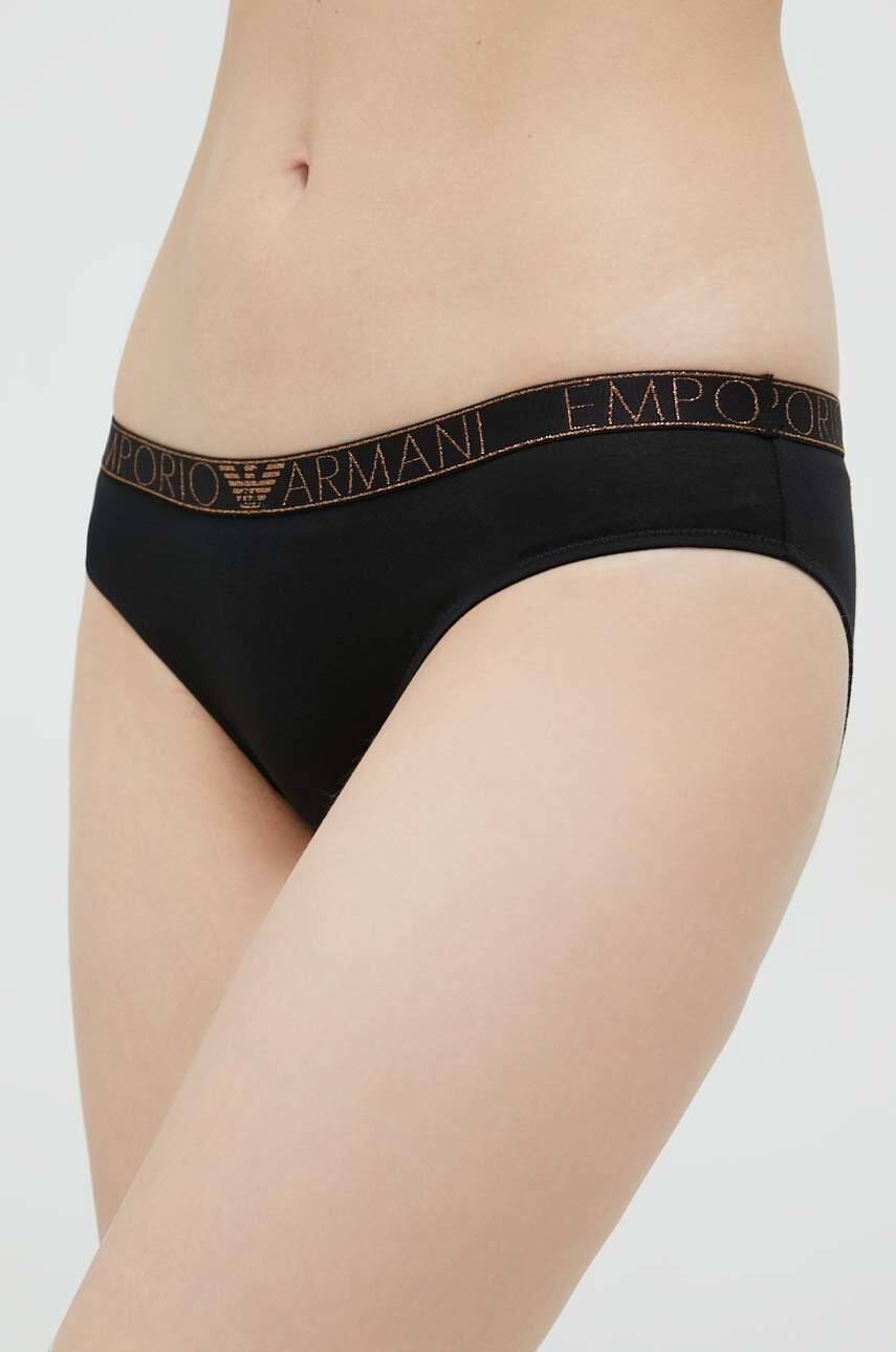Emporio Armani Underwear Бикини в черно - Pepit.bg