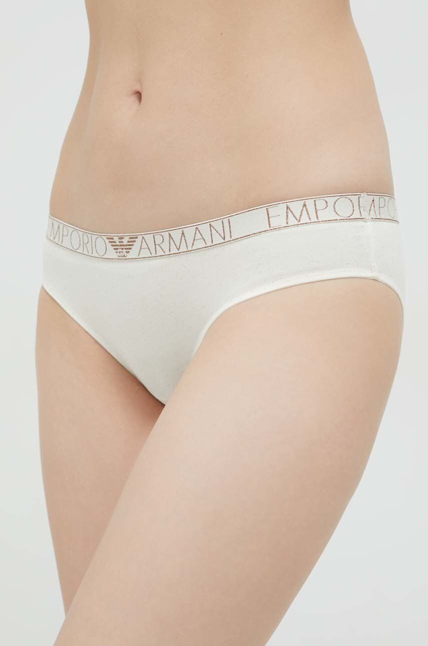 Emporio Armani Underwear Бикини в бежово - Pepit.bg