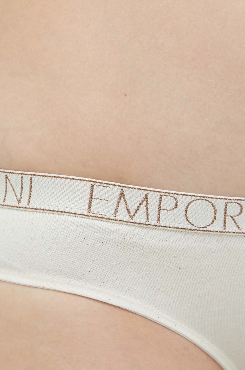 Emporio Armani Underwear Бикини в бежово - Pepit.bg