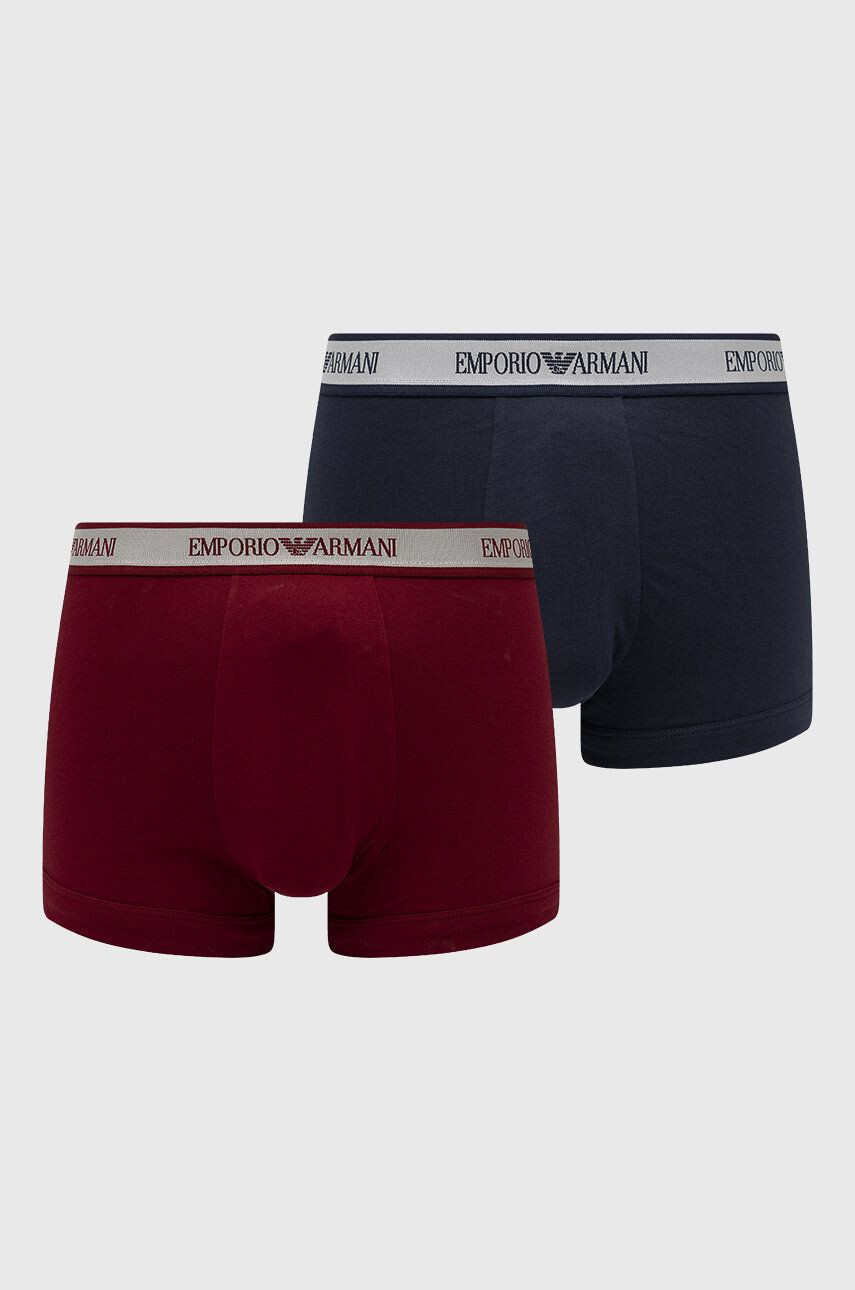 Emporio Armani Underwear Боксерки (2 чифта) в тъмносиньо - Pepit.bg