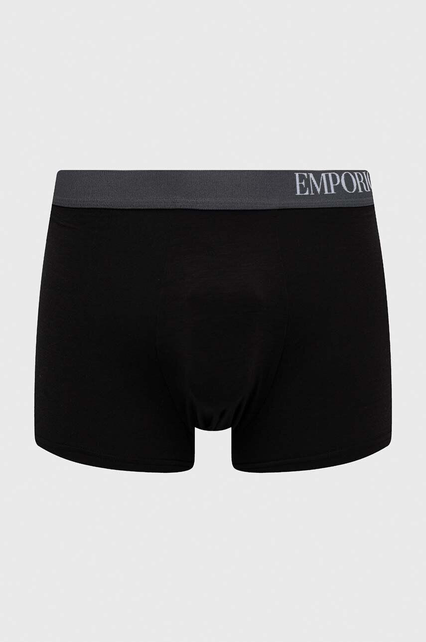 Emporio Armani Underwear Боксерки (3 броя) в черно - Pepit.bg