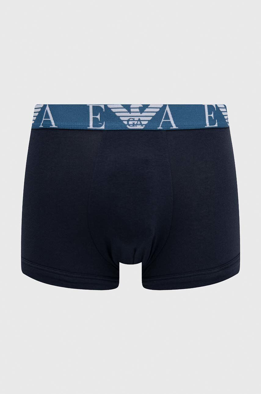 Emporio Armani Underwear Боксерки (3 броя) в тъмносиньо - Pepit.bg