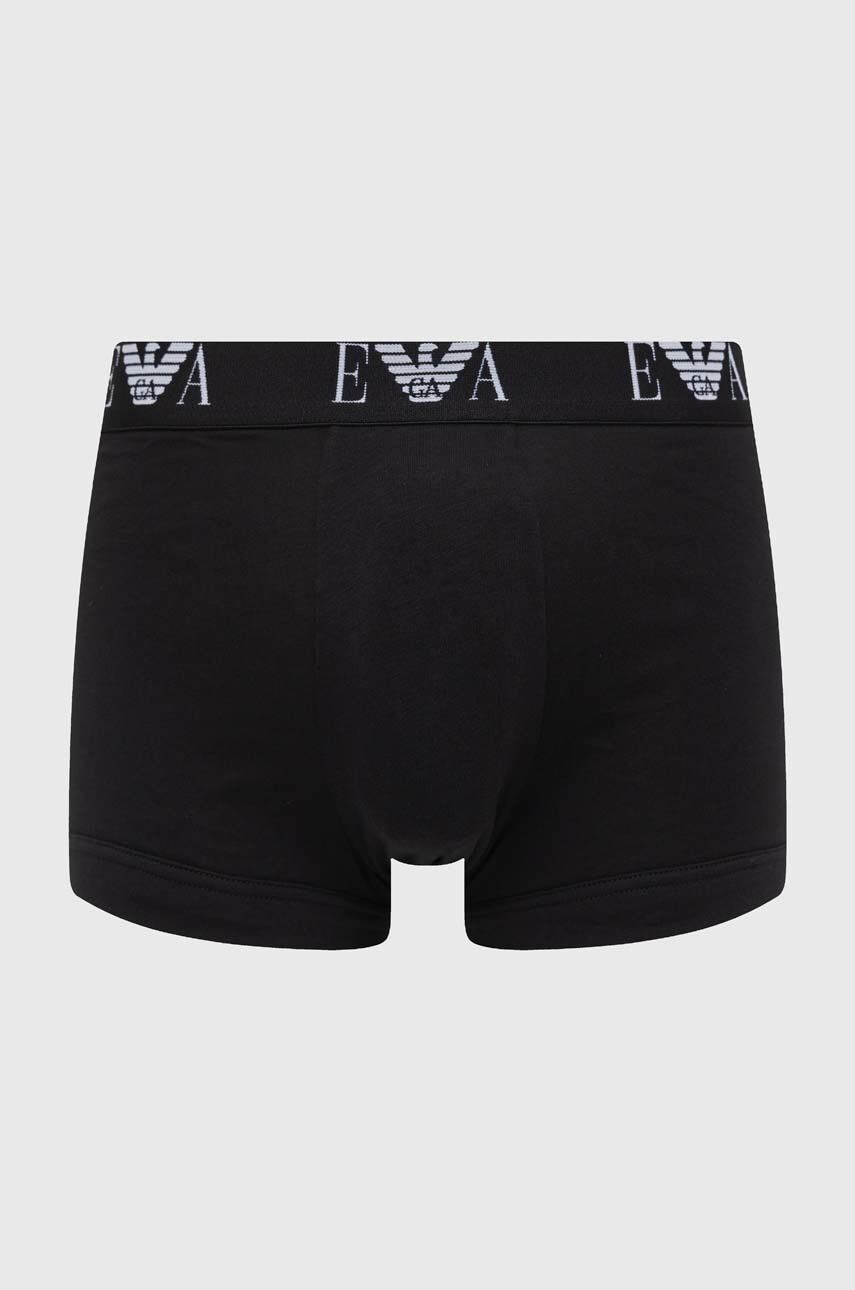 Emporio Armani Underwear Боксерки (3 броя) в черно - Pepit.bg