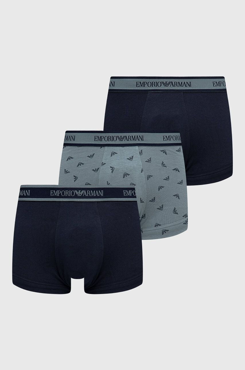 Emporio Armani Underwear Боксерки мъжки в тъмносиньо - Pepit.bg