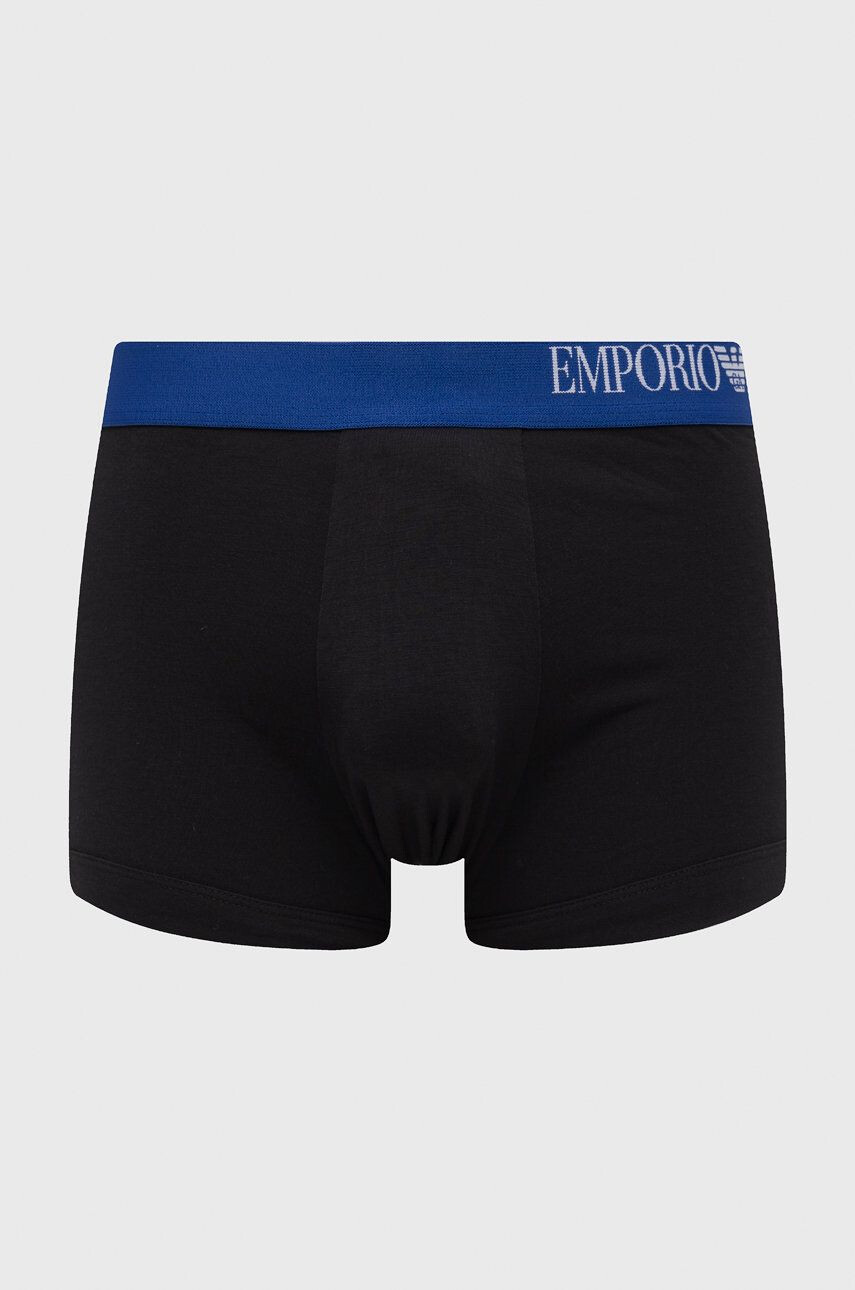 Emporio Armani Underwear Боксерки (3 чифта) в черно - Pepit.bg