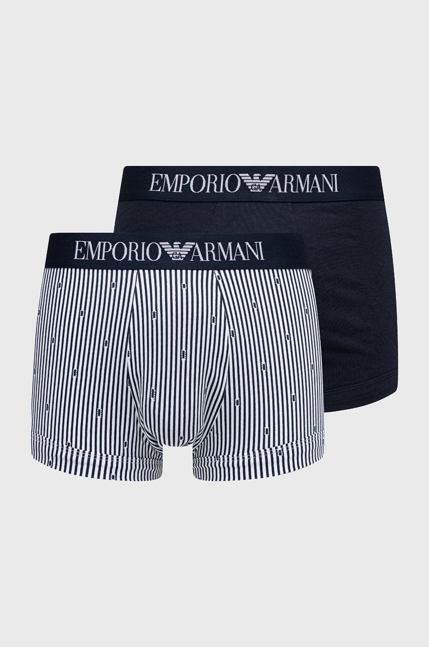 Emporio Armani Underwear Боксерки в тъмносиньо - Pepit.bg