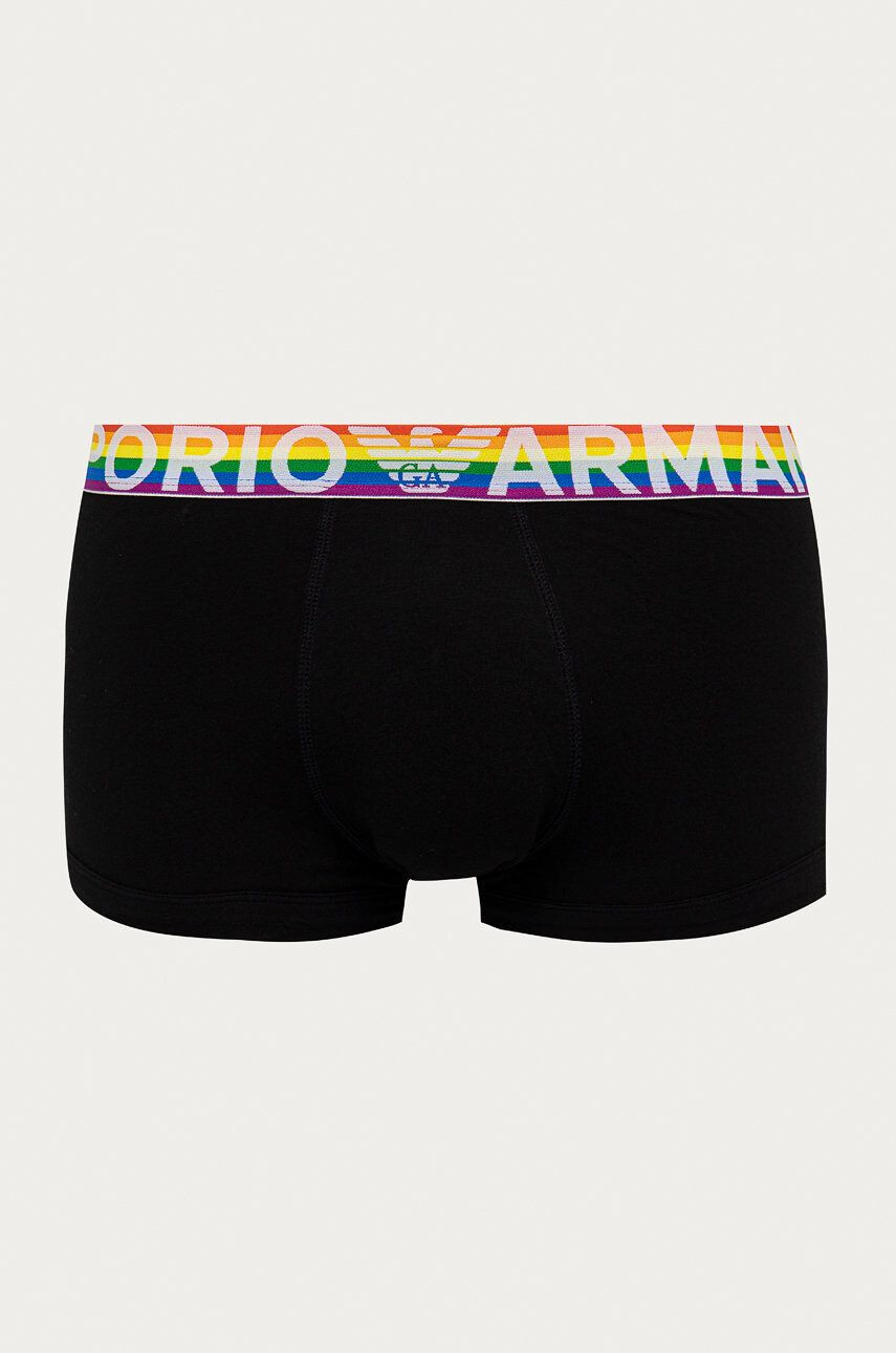 Emporio Armani Underwear Боксерки Emporio Armani мъжки в черно - Pepit.bg