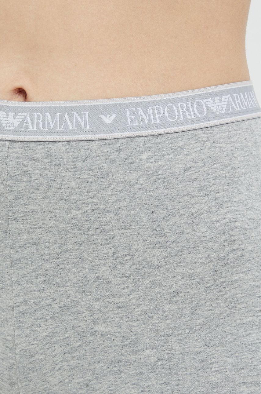 Emporio Armani Underwear Клин в сиво с принт - Pepit.bg