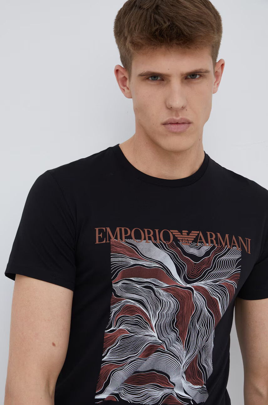 Emporio Armani Underwear Памучна тениска - Pepit.bg