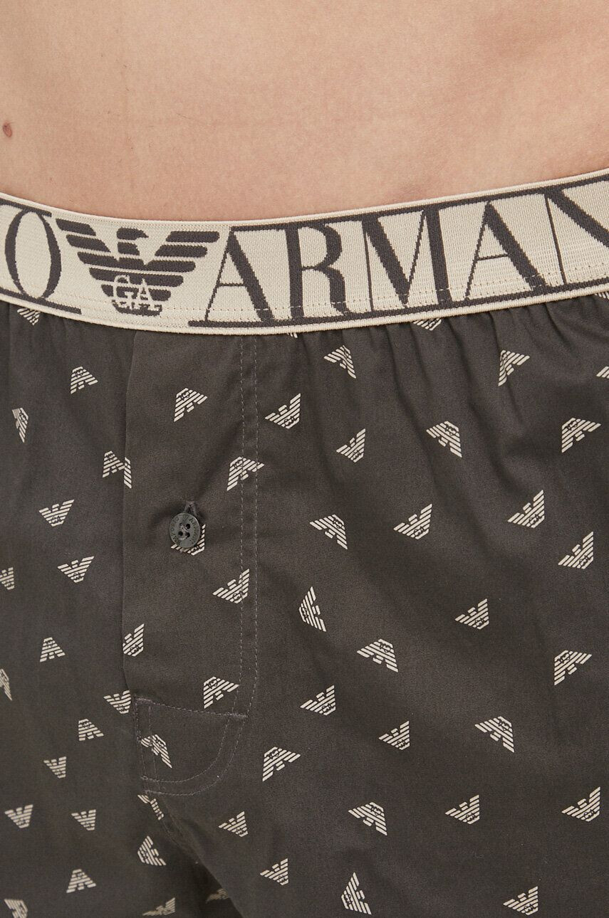 Emporio Armani Underwear Памучни боксерки в сиво - Pepit.bg