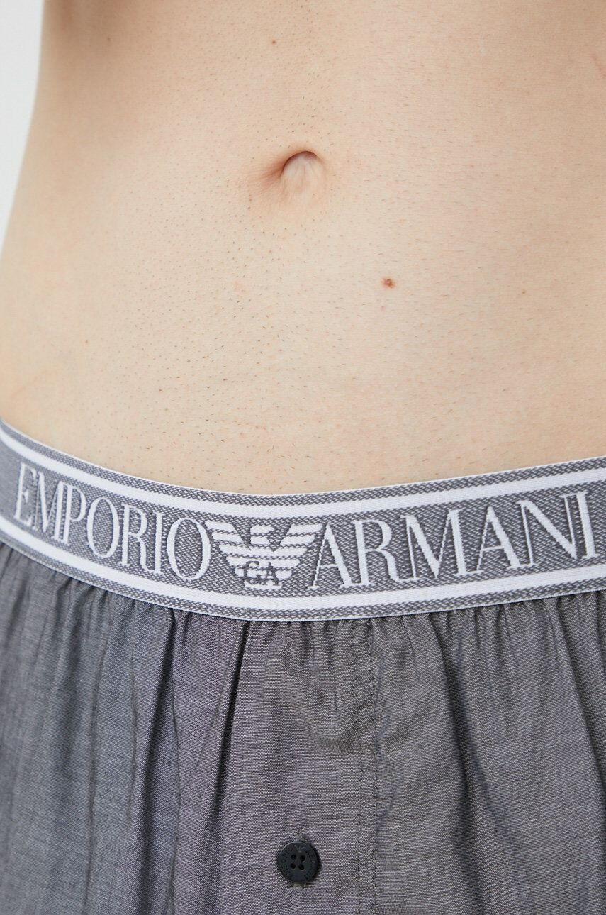 Emporio Armani Underwear Памучни боксерки в сиво - Pepit.bg