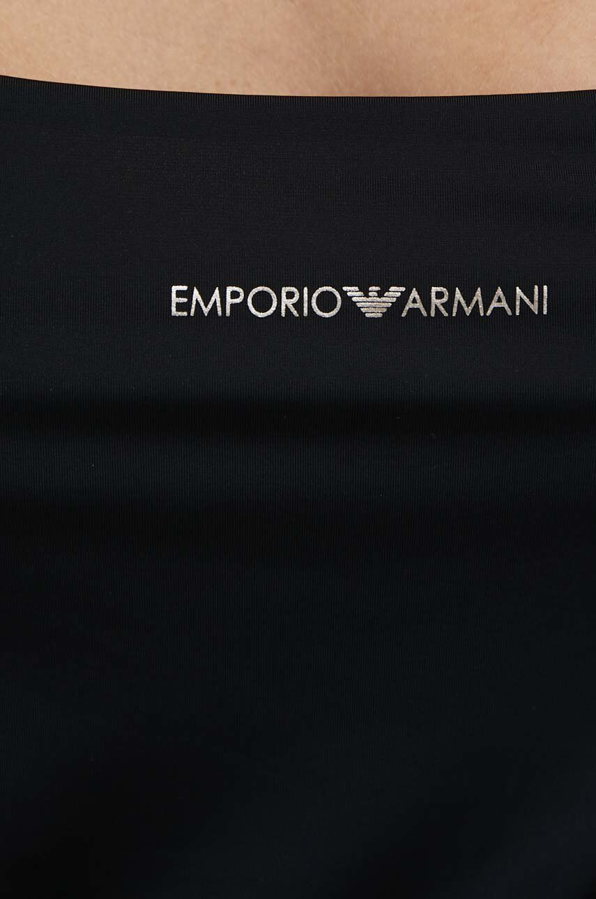 Emporio Armani Underwear Пижамен топ в черно - Pepit.bg