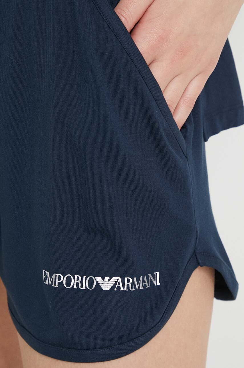 Emporio Armani Underwear Плажни шорти в тъмносиньо - Pepit.bg