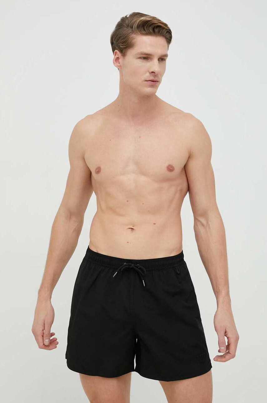 Emporio Armani Underwear Плувни шорти в черно - Pepit.bg