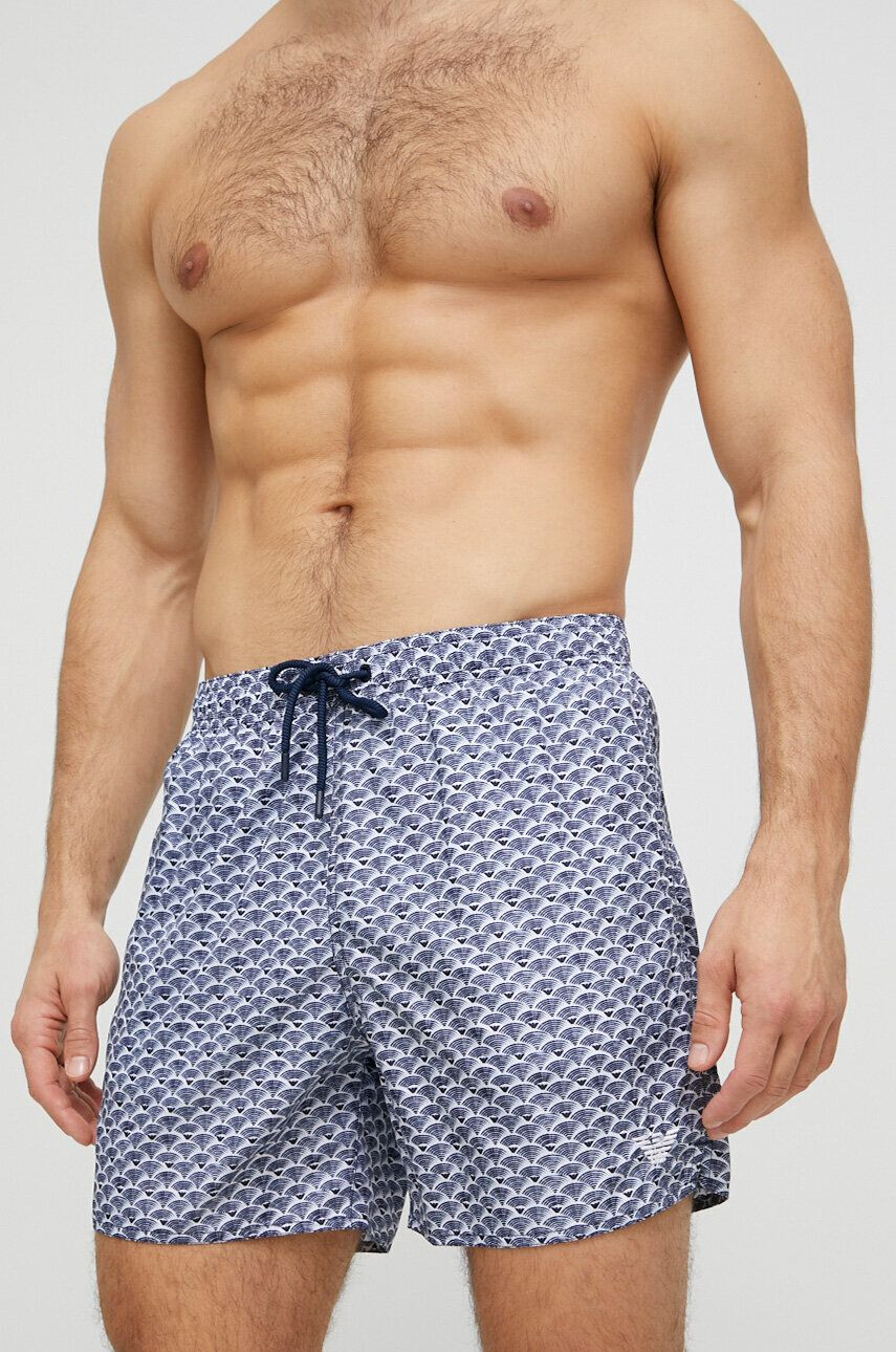 Emporio Armani Underwear Плувни шорти в синьо - Pepit.bg