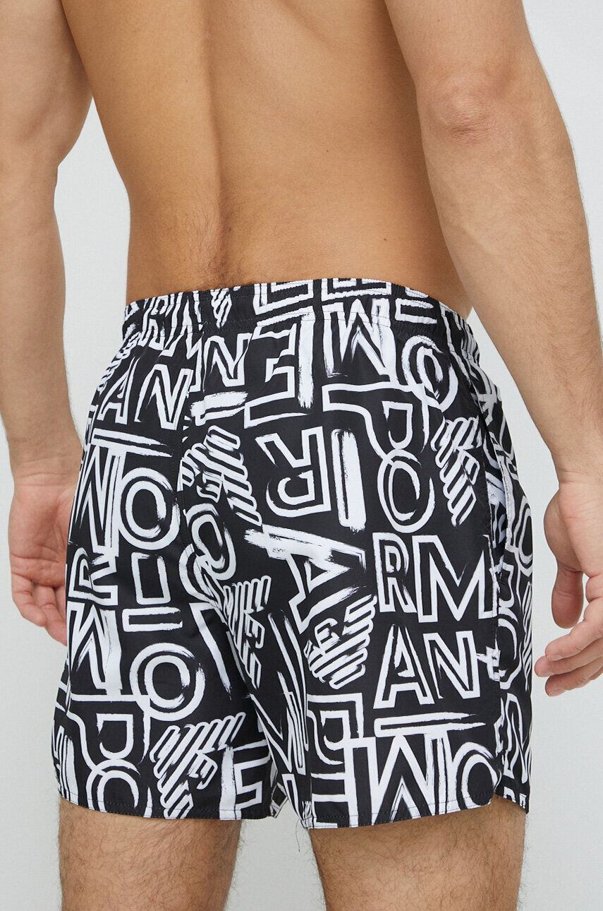 Emporio Armani Underwear Плувни шорти в черно - Pepit.bg