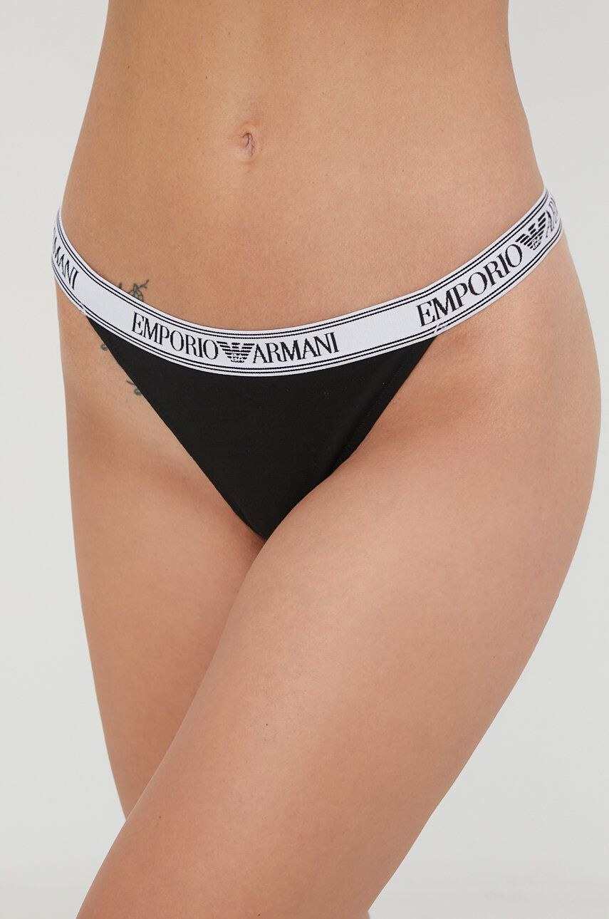 Emporio Armani Underwear Прашки (2 чифта) в черно - Pepit.bg