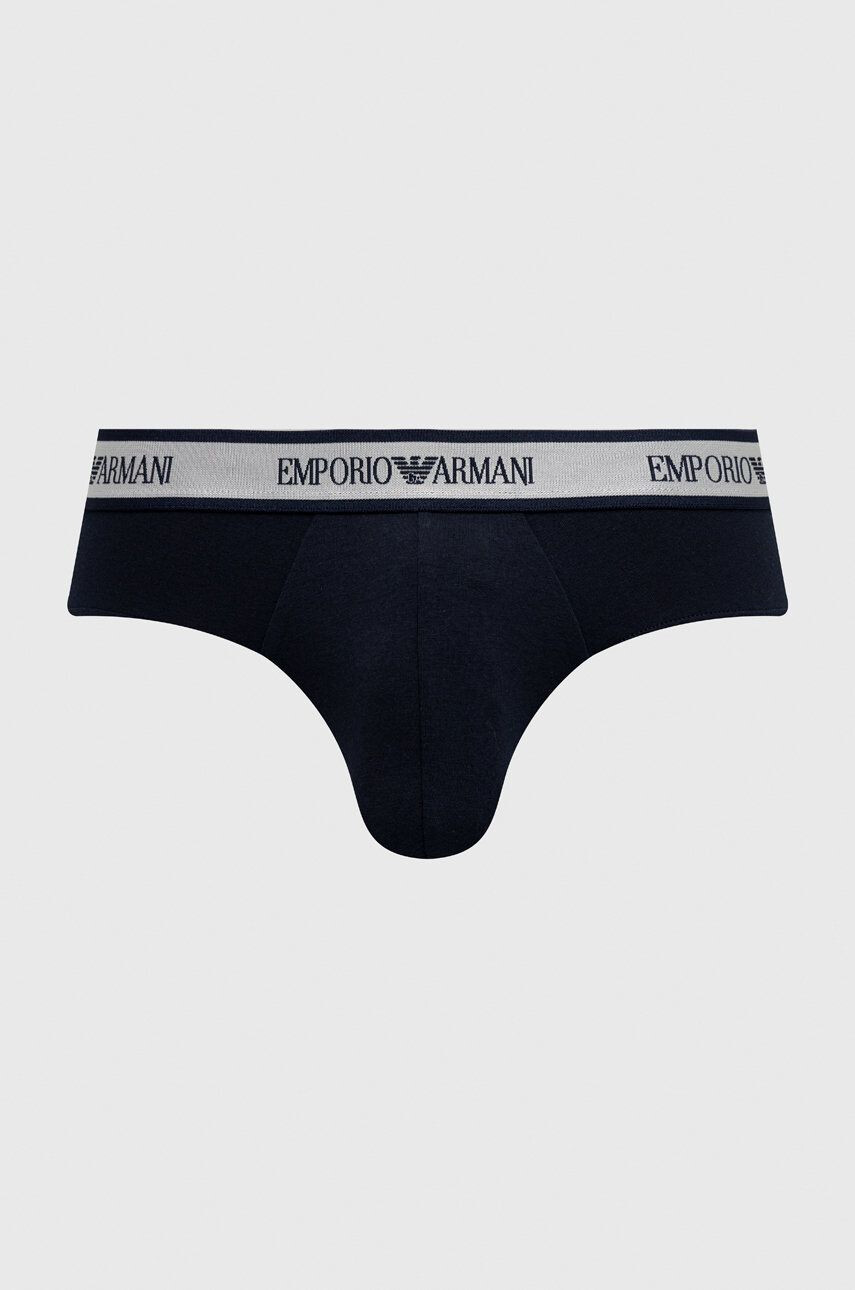 Emporio Armani Underwear Слипове (2 чифта) в тъмносиньо - Pepit.bg