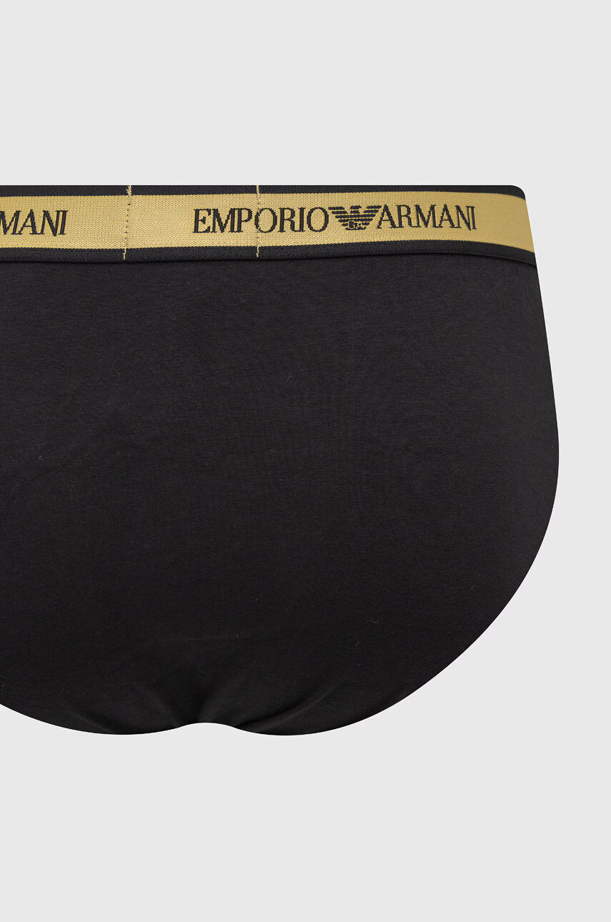 Emporio Armani Underwear Слипове (2 чифта) в черно - Pepit.bg
