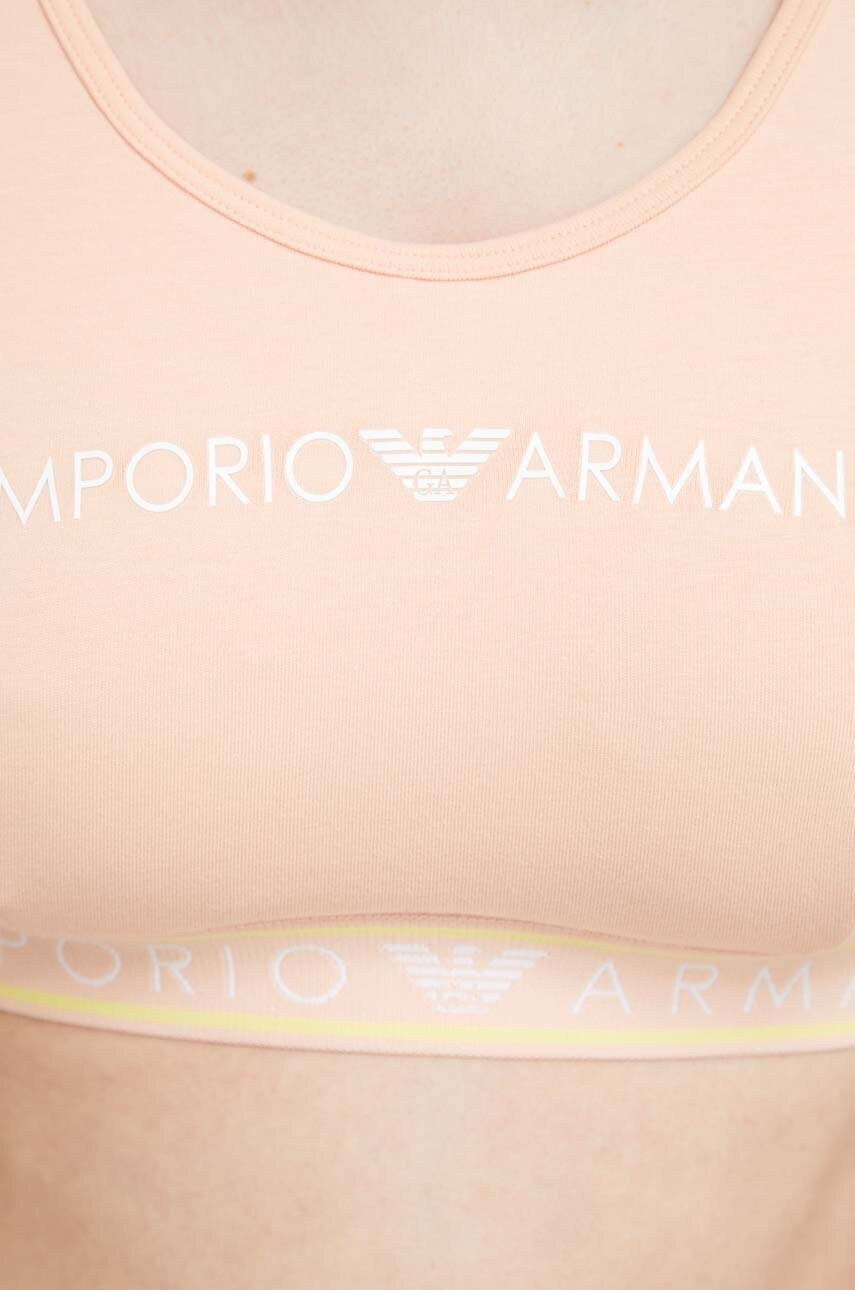 Emporio Armani Underwear Сутиен в розово - Pepit.bg