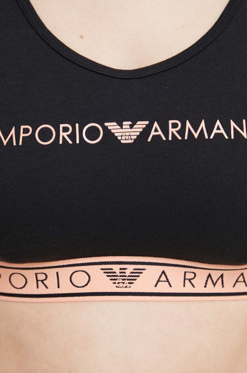 Emporio Armani Underwear Сутиен в черно - Pepit.bg