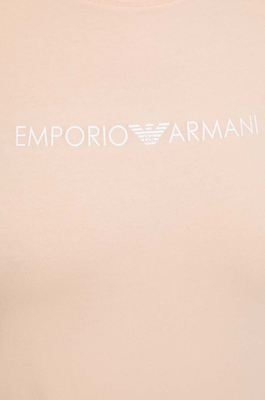Emporio Armani Underwear Тениска в розово - Pepit.bg