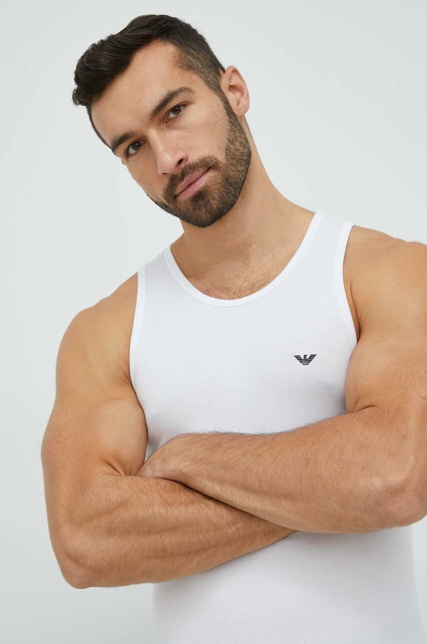 Emporio Armani Underwear Тениска в бяло - Pepit.bg