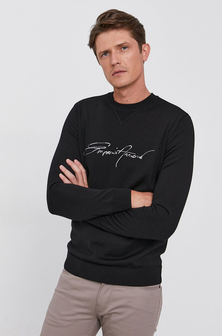 Emporio Armani Вълнен пуловер - Pepit.bg