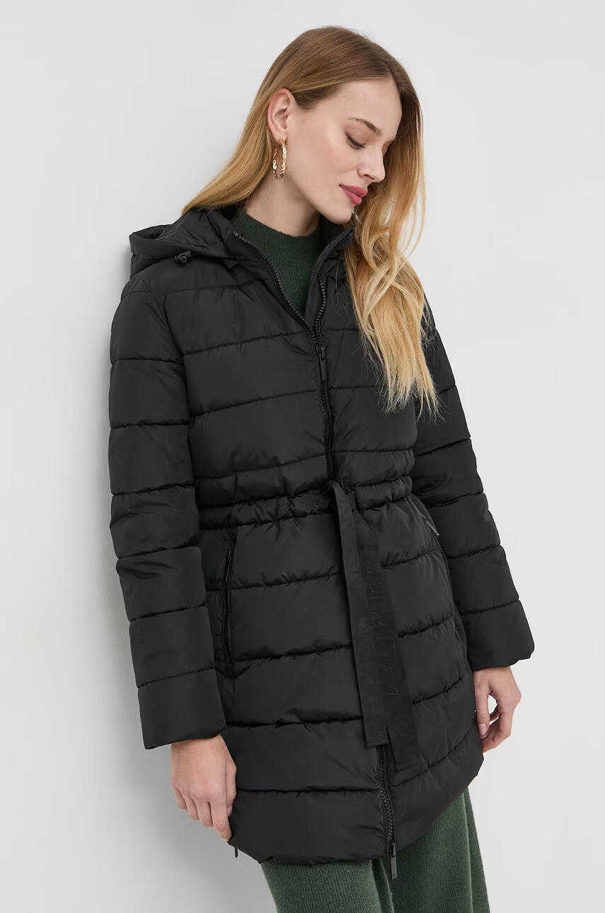 Emporio Armani Яке в черно със зимна изолация - Pepit.bg