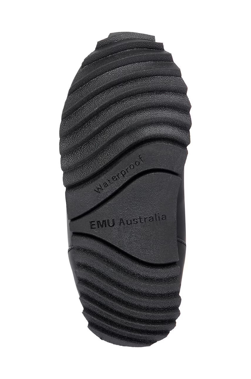 Emu Australia Детски апрески Lockyer Metallic в черно - Pepit.bg