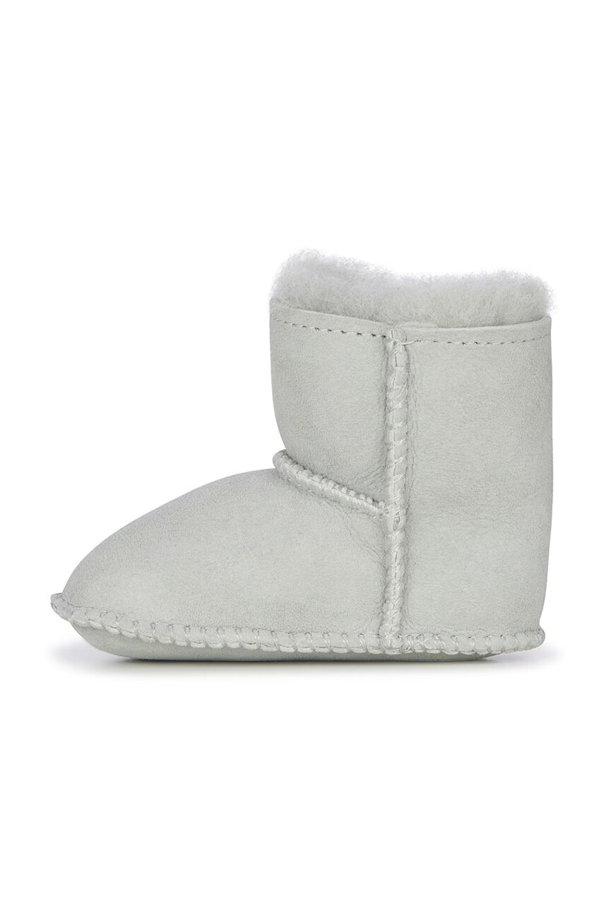 Emu Australia Детски велурени апрески Baby Bootie в сиво - Pepit.bg