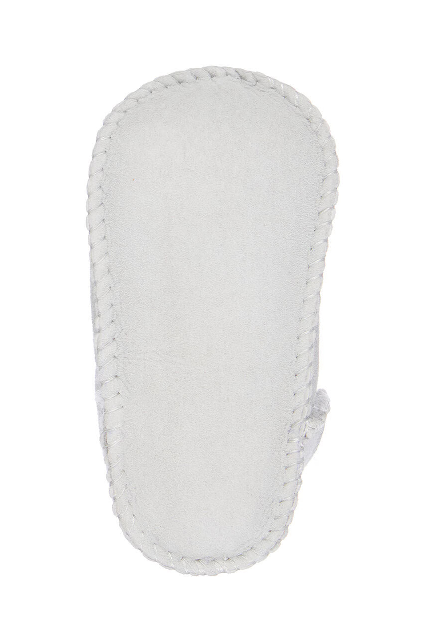 Emu Australia Детски велурени апрески Baby Bootie в сиво - Pepit.bg