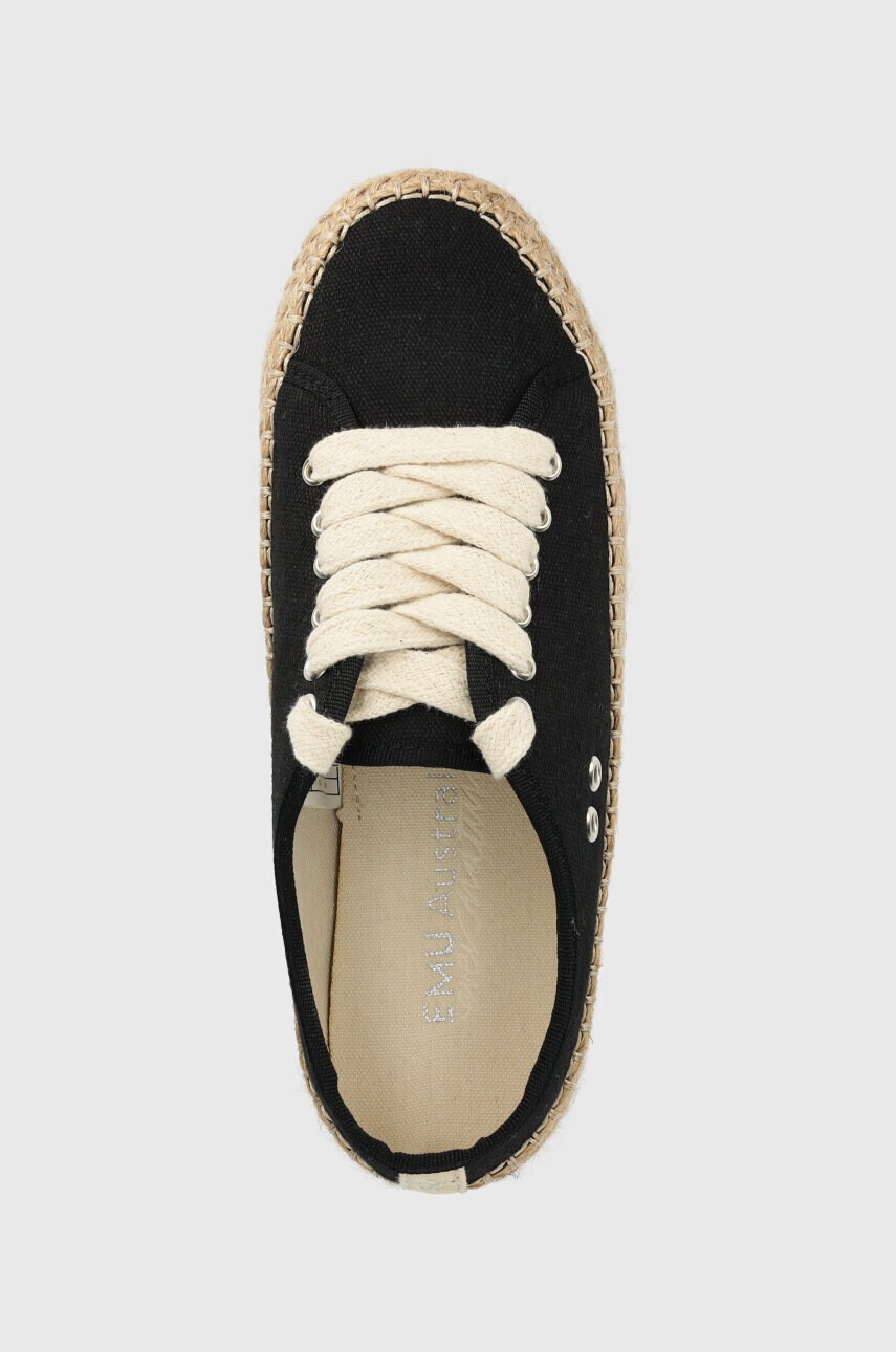Emu Australia Еспадрили Agonis Organic в черно W12883.BLAK - Pepit.bg