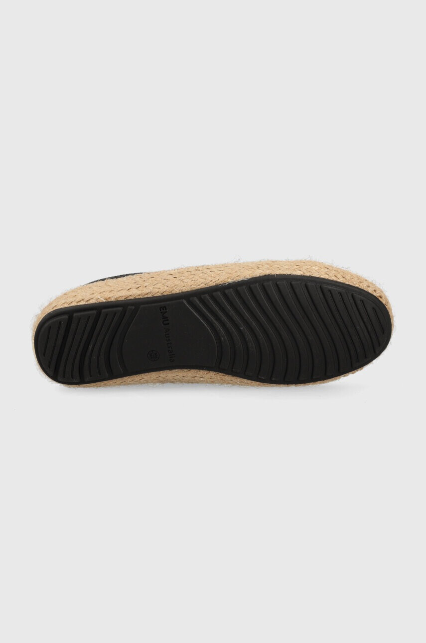 Emu Australia Еспадрили Agonis Organic в черно W12883.BLAK - Pepit.bg