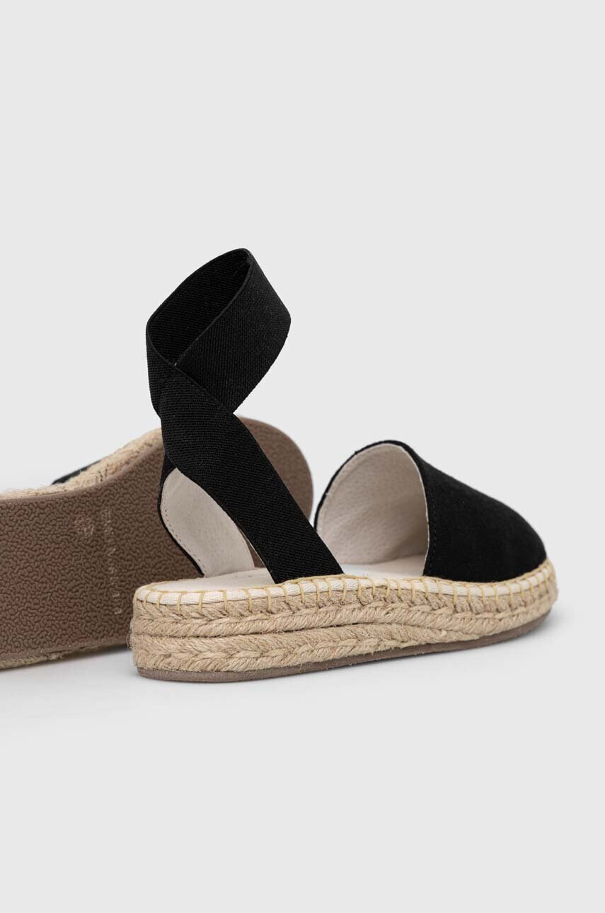 Emu Australia Еспадрили Elabana в черно с платформа W12872.BLAK - Pepit.bg