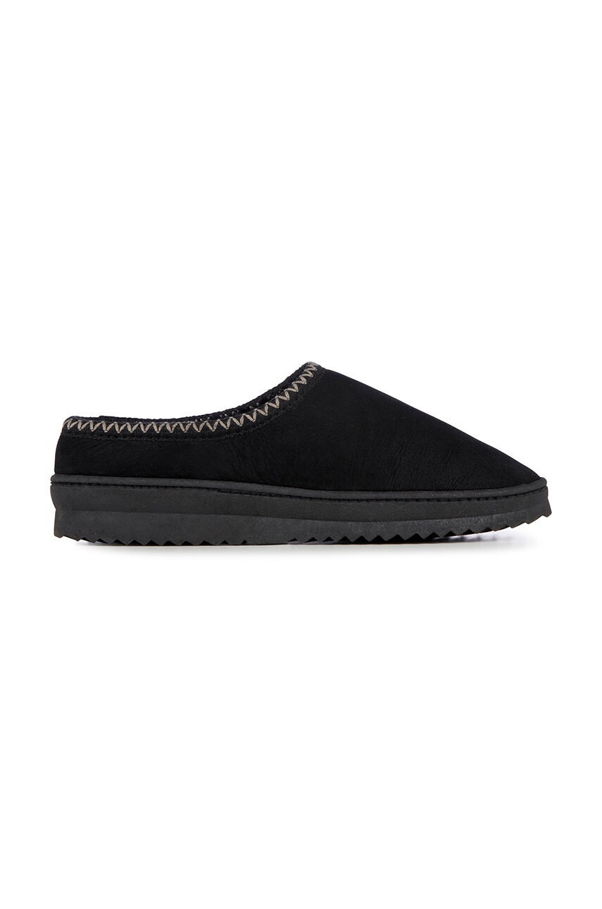 Emu Australia Пантофи Platinum Outback Scuff в черно - Pepit.bg