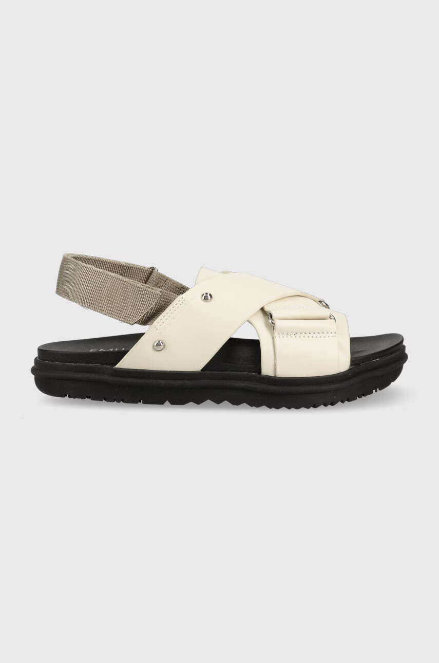 Emu Australia Сандали Lyrebird в бяло с платформа W12875.COCT - Pepit.bg