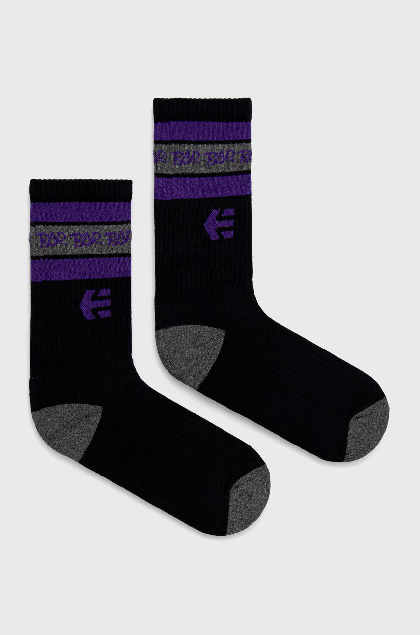 Etnies Чорапи Rad мъжки в черно - Pepit.bg