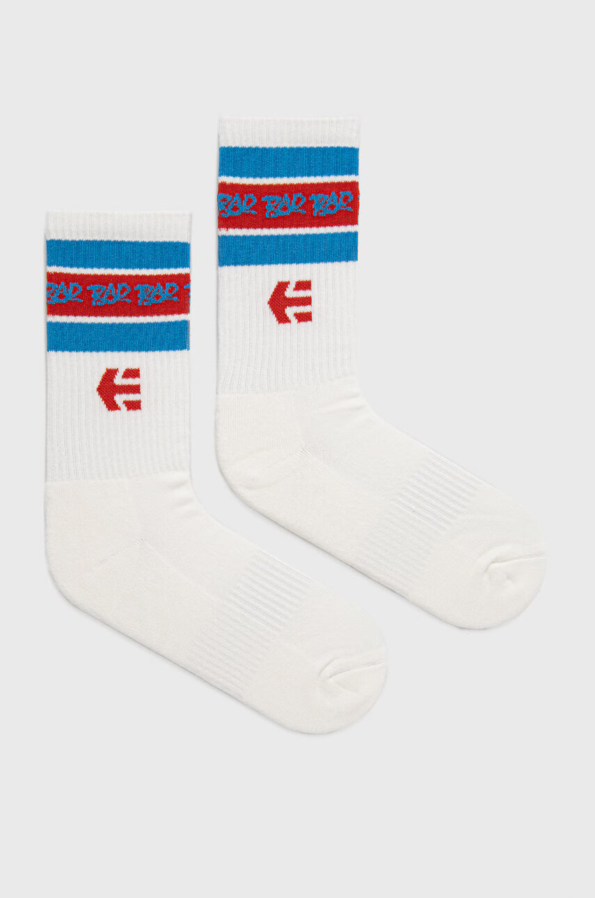 Etnies Чорапи Rad мъжки в бяло - Pepit.bg
