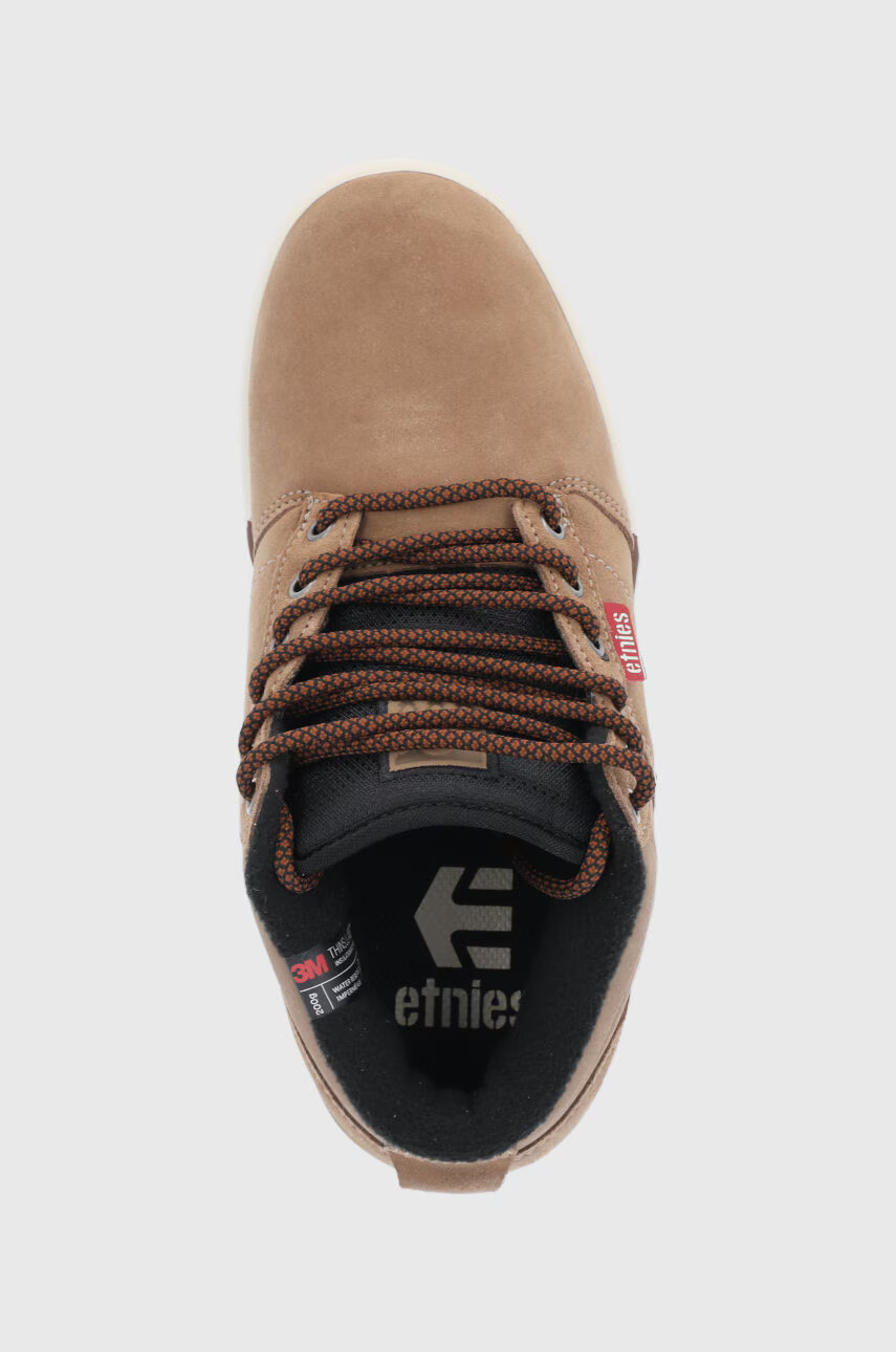Etnies Велурени обувки Jefferson в кафяво с равна подметка - Pepit.bg