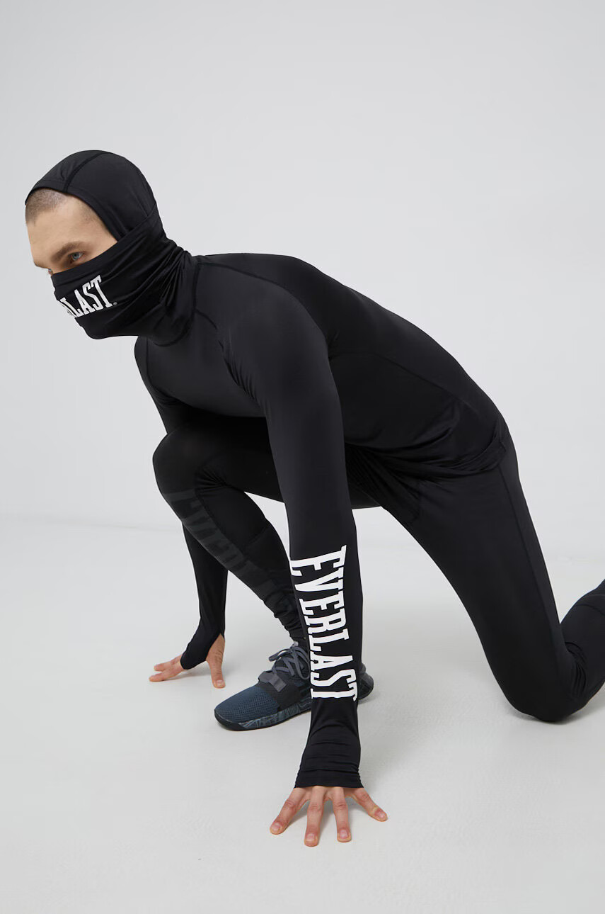Everlast Клин мъжки в черно с принт - Pepit.bg